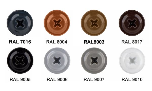 GM-S monteringsstik 4,2x16mm RAL 7016