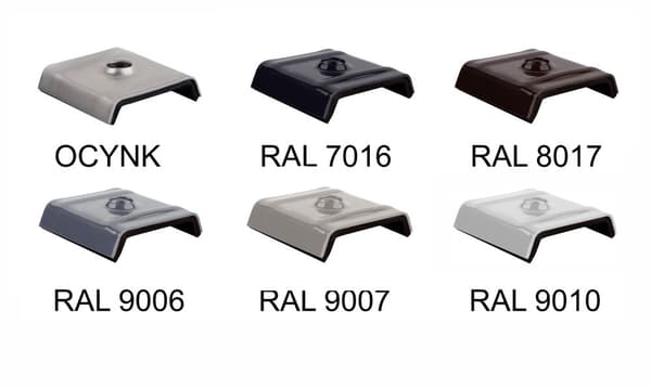Satulalaukut 30mm RAL 9007