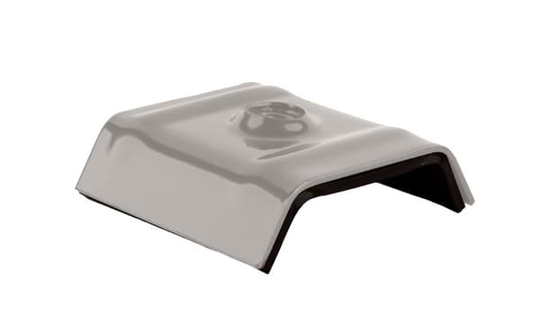Sadeltasker 26mm RAL 9007