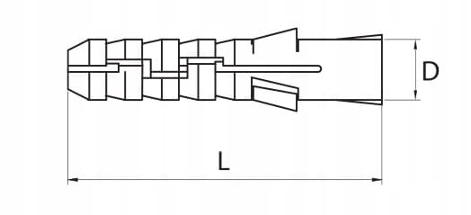 PUP00792 ekspansionsmuffer 10x50 mm til GTRW