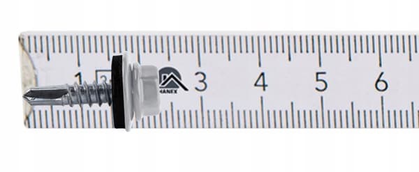 Selvborende skruer GT3 Z14 4,8x19mm RAL 9006