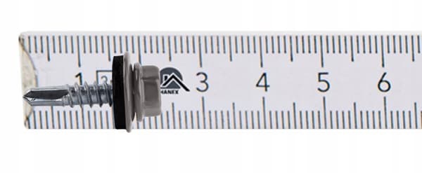 Selvborende skruer GT3 Z14 4,8x19mm RAL 9007