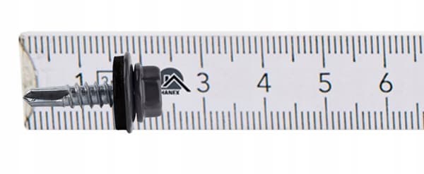 Selvborende skruer GT3 Z14 4,8x19mm RAL 7024