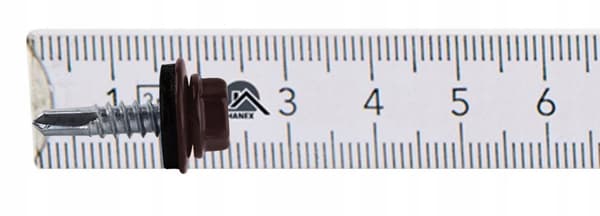 Selvborende skruer GT3 Z14 4,8x19mm RAL 3005