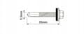 Miniatyrbillede 3 af 9: Selvborende skruer GT12 Z14 5,5x35mm Galvaniseret
