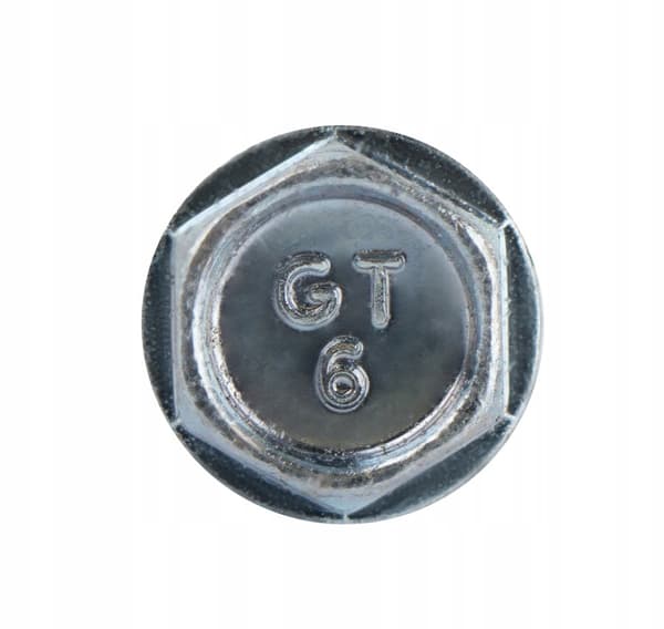 Selvborende skruer GT6 6,3x25 (uden underlag) Galvaniseret