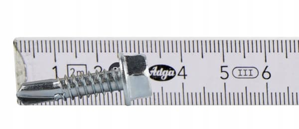 Selvborende skruer GT6 6,3x25 (uden underlag) Galvaniseret