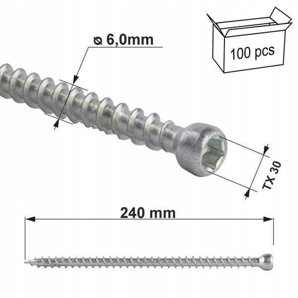 Konst. skruer fuldgevind cylindrisk hoved WKFC-06240