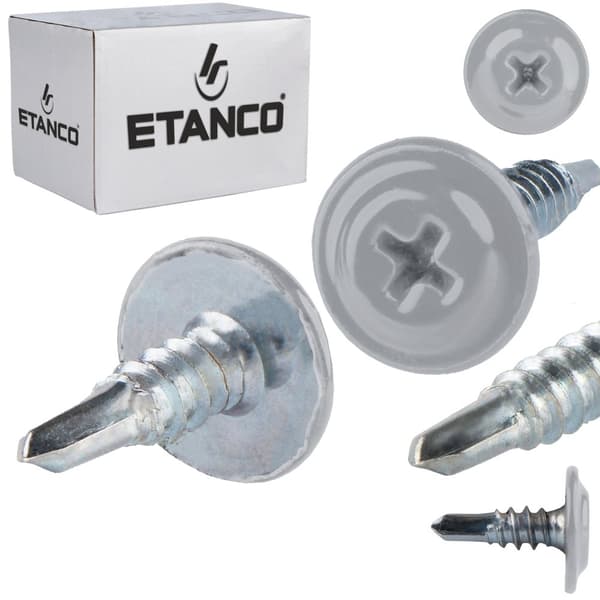 GM-B monteringsstik 4,2x13mm RAL 9006