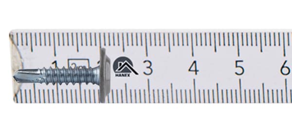 GM-B monteringsstik 4,2x19mm RAL 9007