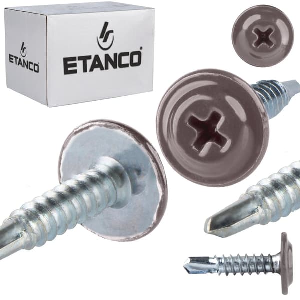 GM-B monteringsstik 4,2x19mm RAL 9007