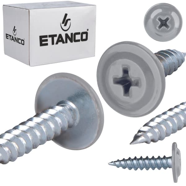 GM-S monteringsstik 4,2x19mm RAL 9006