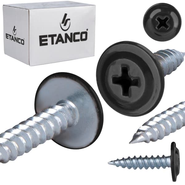GM-S monteringsstik 4,2x19mm RAL 9005