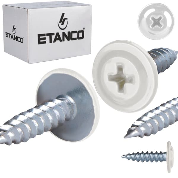 GM-S monteringsstik 4,2x16mm RAL 9010