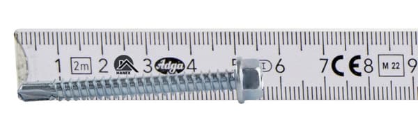 Selvborende skruer GT5 5,5x50mm (uden underlag) Galvaniseret