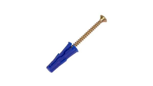 Dybel med skrue (dybel 8 x 32 mm, skrue 4,5 x 50 mm)