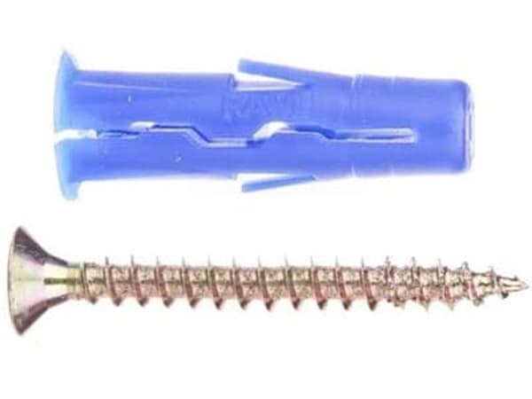 Dybel med skrue (dybel 8 x 32 mm, skrue 4,5 x 50 mm)