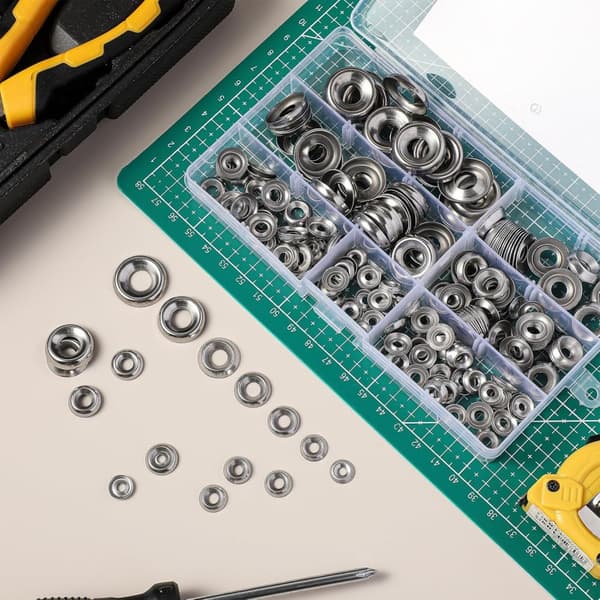 INF 295 st Konvexa Brickor Set - 304 Rostfritt Stål Sortiment