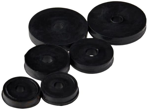 Bulk hårdvara tm - BH03439 - Bulk hårdvara Assorted kranbrickor för 3/8 x 1/2 x 3/4 tum BSP, set med 21 delar
