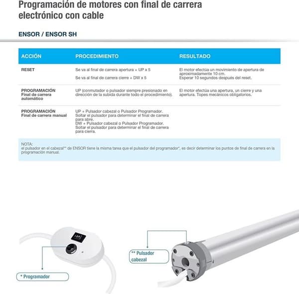 Bult - mutter - bricka Cam - 001Y4010A171EN - Elektronisk rörmotor