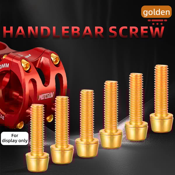 INF Alloy Frempindsbolte: Sikre Din Cykeltur Med Stil Guld