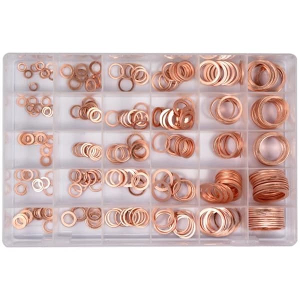 YATO Set med 300 stycken kopparbrickor YT-06872