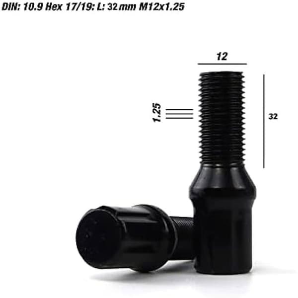 Offsetskruvar - OMP - Omp Speed - M12x1,25 - Stål - Paket om 10