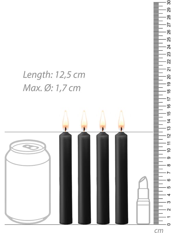 Ouch!: Teasing Wax Candles, 4-pack