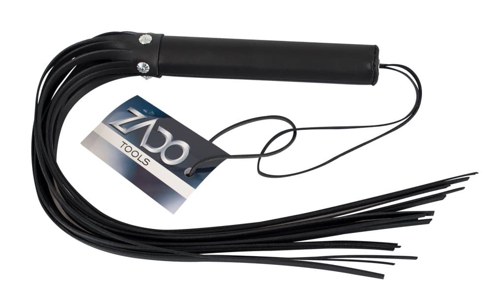 Leather Flogger With Tails