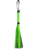 Miniatyrbild 1 av 6: Ouch! Glow in the Dark: Bonded Leather Flogger