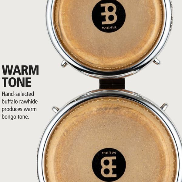 Bongo Meinl - FWB100SNTM - Bongo 3.1/2-quot och 4 1/4-quot Super Natural (UK Import)