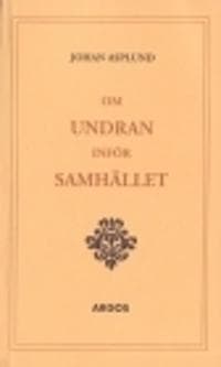 Om undran inför samhället