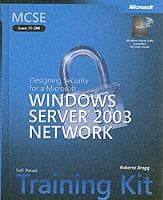 MCSE Self-Paced Training Kit (Exam 70-298): Designing Security for a Micros