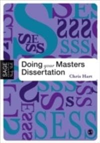 Doing Your Masters Dissertation