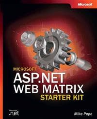 Microsoft ASP.NET Web Matrix Starter Kit