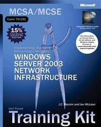 MCSA/MCSE Self-Paced Training Kit (Exam 70-291): Implementing, Managing, an