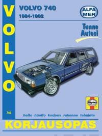 Volvo 740 bensiini ja dieselmoottorit 1984-1992