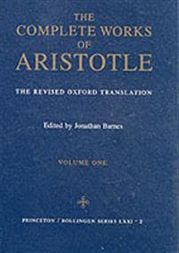 Complete Works of Aristotle vol. 1