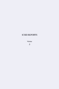 ICSID Reports: Volume 5