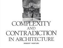 Complexity and Contradiction in Architecture