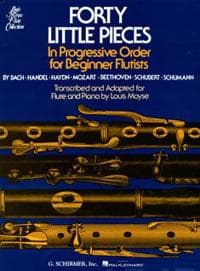 Forty (40) Little Pieces: For Flute & Piano