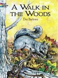 A Walk in the Woods Coloring Book