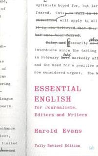 Essential English for Journalists, Editors and Writers