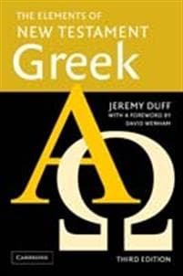 The Elements of New Testament Greek