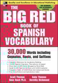 The Big Red Book of Spanish Vocabulary