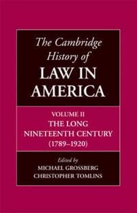The Cambridge History of Law in America