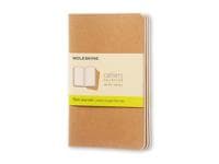 Moleskine Plain Cahier - Kraft Cover (3 Set)