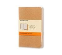 Moleskine Ruled Cahier - Kraft Cover (3 Set)