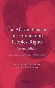 The African Charter on Human and Peoples' Rights