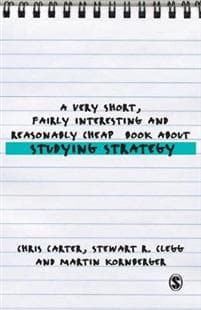 A Very Short, Fairly Interesting and Reasonably Cheap Book About Studying Strategy
